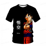 Suvine Super 3D-printimine Super Saiya Man Goku T-s&auml;rk Laste Multifilmi Riietus Casual Comfort T-s&auml;rk 6XL