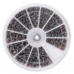 600 tk 12 t&uuml;&uuml;pi v&auml;ikesed kruvid mutrid elektroonika komplekt M1 M1.2 M1.4 M1.6 600pcs1set