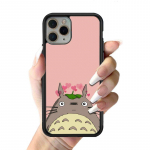 Anime My Neighbor Totoro telefoni&uuml;mbris silikoonist PC+TPU &uuml;mbris iPhone 11 12 13 Pro Max 8 7 6 Plus X SE XR Hard Fundas jaoks iphone 14