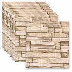 50/40/30/20 tk 3D seinaplaadi kleebis, vahtplastist isekleepuv kokkup&otilde;rkevastane tapeet, veekindel niiskuskindel laekleebis, lihtne kleepida ja koorida 50pcs