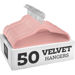 50TK Velvet Riidepuud S&auml;rk Riidekuivatus Rest Riidekapi korraldaja ja panipaik Mantlitele P&uuml;ksid Kleidiriiul R&otilde;du Kodu Aksessuaar 50PCS
