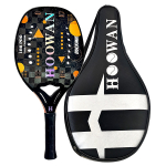 HOOWAN Buckmie 18K Pro rannatennise reket, s&uuml;sinikkiust 18K professionaalne 20 mm profiiliga pehme EVA-s&uuml;sinikraam Buckmie