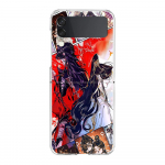 Tian Guan Ci Fu l&auml;bipaistev telefoni&uuml;mbris Samsung Z Flip 4 5 &uuml;mbrisele &otilde;huke l&auml;bipaistev k&otilde;rge k&otilde;vaarvuti korpus Galaxy Z Flip 3 5 kaanele Galaxy Z Flip