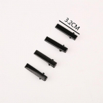 Lastele T&uuml;drukutele H&otilde;bedased juukseklambrid Naiste Juukseaksessuaarid DIY Black Rhodium Barrette T&auml;iskasvanute kingitused 10 tk k&auml;sitsi valmistatud 13