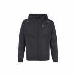 Nike Sporttreeningu Jooksukott Kokkupandav Kapuutsiga Jakk P&auml;ikesekaitsega Meeste Jakid Must CZ9071-010 M