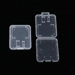 10 tk SD m&auml;lukaardi salvestuskarp l&auml;bipaistev plastikust Tf SIM-kaardi salvestus&uuml;mbrise hoidik Sdhc Mmc Xd Cf kaardi kaitsekate