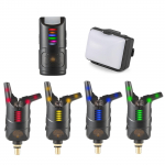 Karpkala P&uuml;&uuml;gi Alarmi Komplekt Juhtmevaba P&uuml;&uuml;gi Naksatuse Alarmi Indikaator LED P&uuml;&uuml;gi Vastuv&otilde;tja Heli Hoiatus Komplekt JY-73-4D