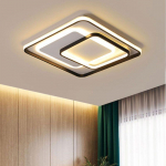 LED-elutoa valgustid, laevalgustid, minimalistlikud ja moodsad uue magamistoa valgustid, tubade broneerimine, ruudukujulised valgustid Diameter -50cm