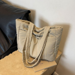 &Otilde;lakott naistele &Uuml;hev&auml;rviline Pehmest riidest Suure mahutavusega Naiste k&auml;ekotid Kandekotid