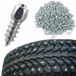 100 tk autorehvi naastud libisemisvastased kruvid naelad auto mootorratas jalgratta veoauto Maastikurehv j&auml;&auml;vastane naelu lumetalla rehvi klambrid 100pcs