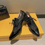 mood Ehtsast lehmanahast Oxfordi naiste kingad, n&ouml;&ouml;rkingad Brogue lamedad Derby kingad terava varbaga n&ouml;&ouml;riga kontsad naiste kingad naistele 37 must