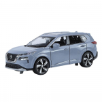 1/32 skaalas Nissan X-Traili m&auml;nguautomudel, sulamist valatud terasest tagasit&otilde;mmatav mudelauto heli- ja valguspoiste festivali m&auml;nguasjade kinkekollektsiooniga