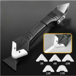 5-&uuml;hes silikoonist kaabitsa hermeetik Smooth Remover t&ouml;&ouml;riistakomplekt Tihendusviimistleja sileda vuugisegu komplekt P&otilde;randavormi eemaldamise k&auml;sit&ouml;&ouml;riistade komplekt 1pcs