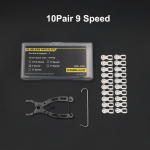 Jalgratta keti pistik Jalgrattas&otilde;idu v&otilde;lunupud Speed ​​Quick Master Link MTB maastikuratta osade liigendid 6/7/8/9/10/11/12 kiiruse jaoks