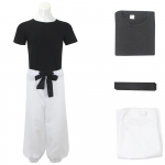 Anime Jujutsu Fushiguro Toji Cosplay Kost&uuml;&uuml;m T&auml;iskasvanud Unisex L&uuml;hikeste Varrukatega Top P&uuml;ksid &Uuml;likond Halloween &Uuml;htne Peo L