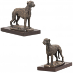Irish Wolfhound - dog figurine, dog silhouette figurine, trophy for Art-Dog dog show exhibition