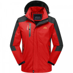 S&uuml;gistalvine naiste kapuutsiga matkajope Tuulejope veekindel m&auml;gironimisjope &otilde;uejope m&auml;gironimisjope XXL punane