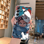 Anime Koomiks Mustriline Pehme L&auml;bipaistev Silikoonist &Uuml;mbris Samsung A55 M35 S24 Xiaomi Redmi Note 13 Poco C65 iPhone Kaamera P&otilde;rutuskindel Kaitse&uuml;mbris Samsung Galaxy A11