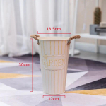 Rustikaalne Kuivatatud Lillevaas Lauakaunistus Rauast &Auml;mber Kanepin&ouml;&ouml;riga Kodu R&otilde;du Lillede V&auml;ljapaneku Rekvisiit Lillepoe Kaunistus