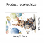 Multifilm Loomade K&uuml;&uuml;liku Ratsutamine &Otilde;hupalliga Lastetuba Elutoa Seinakaunistus Seinakleebised 40*60CM/fun-e8