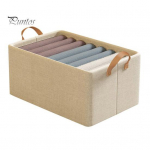 Hoiukast Ruumis&auml;&auml;stlik kokkupandav suure mahutavusega riiete hoiupaneel garderoobikapi riiul beež