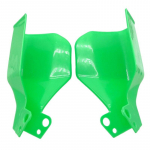 1 paar universaalseid mootorratta k&auml;ekaitseid K&auml;ekaitsed Kaitsmed Kilp Tuulekindlad Kaitsmed Moto Dirt Bike ATVdele punane