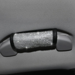 Kristallist Auto K&auml;igukangi Krae Kate K&auml;sipiduri Kate Auto Istme Turvav&ouml;&ouml; Kate Bling Rhinestones Auto Sisustuse Tarvikud 1TK