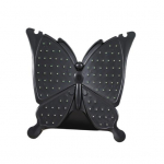 K&otilde;rvar&otilde;ngaste vitriin, 96 auguga liblikad, kujuga ehted, k&otilde;rvar&otilde;ngaste n&auml;idikuhoidja kodukaunistused must