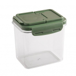 850 ml/1380 ml l&auml;bipaistev toiduainete s&auml;ilituskonteiner, suletud PP, mitmek&uuml;lgne &otilde;hukindel teravilja toidukonteiner k&ouml;&ouml;gitarbed 850ML kollane