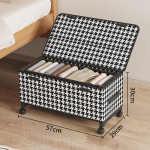 Voodialune ratastega voodialune panipaik Suure mahutavusega riiete panipaik K&otilde;rgus 30 cm S&auml;&auml;stke ruumi Riiete organiseerimiskarp S