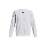 Under Armour Slim Fit Logotr&uuml;kiga &Uuml;mmarguse Kaelusega Pikkade Varrukate Dressipluus Meeste dressipluus Valge 1379755-100 XXL
