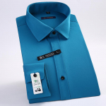 Suurep&auml;rased soliidsed klassikalise pikkade varrukatega allapoole kraega bambusest kiust elastsed Slim Fit meeste sotsiaalsed s&auml;rgid S