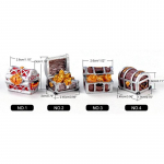 Miniakvaariumi kaunistused akvaariumi kuldse aardekarbi kaunistus koduaia kaunistamiseks 1