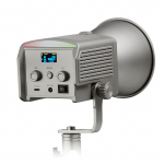 NiceFoto AR-600C kaasaskantav RGB videovalgusti 50 W fotograafia LED t&auml;itevalgusti 2700K-6500K COB Studio h&otilde;be