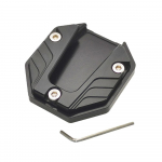 Mootorratta tugijala pikendaja Mootorratta jala k&uuml;lgtugi seisupiduri alus Elektrimootorratta parkimise jalapadja tugiplaat must