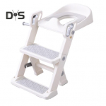 Laste tualettruumi treeningiste reguleeritava k&otilde;rgusega redel Kokkupandav astmelaud libisemiskindlad padjad Potitreening Libisemiskindel tualettredel A taevasinine v&auml;rv