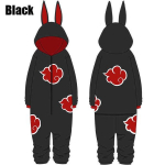Pidžaama Kigurumi Onesie S&uuml;gis Talv Naiste Bodysuit Flannel Pikkade Varrukatega Soe Onesie Jumpsuit XL must