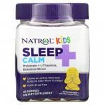 Natrol-Kids, Uni + Rahu, Alates 4. eluaastast, Maasikas, 60 Kummikommi