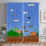 Vahesein Marios Shades Pimendavad kardinad elutoa kardinad Kodu sisekardinad 2 t&uuml;kki t&uuml;ll magamistoa k&ouml;&ouml;gi jaoks W60xH90cmx2pcs-CL