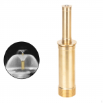Jet Column Nozzle Brass Water Sprinkler Head Double Layer Easy to Use Unique Morning