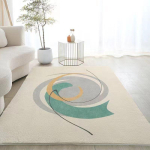 WTEMPO P&otilde;hjamaade Vaip Elutuba Kohvilaud Kodu Magamistuba Retro Voodi&auml;&auml;rne Vaip P&otilde;randamatt 80*120cm white