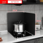 Must pliidi&otilde;li deflektor: Kuumuskindel, tuulekindel ja isoleeriv k&ouml;&ouml;giaksessuaar 50*50 [two fold]