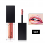 Huulel&auml;ige Pudaier Matte Matte Vedel huuleglasuur Mittenakkuv Cup Red Lihtne v&auml;rvida Huulel&auml;ige meik 08#