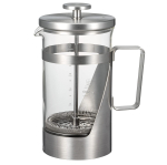 HARIO 7 Press Coffee kuumakindel klaas roostevaba teras praktiline mahutavus 600 ml juuksepiir H&otilde;bedane THSV-4-HSV h&otilde;be