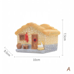 Vana talumaja istutusmasin sukulentidele &Otilde;hutaimedele Loominguline lillepott Naljakas suvila Grange Fairy Garden Kodu Lauakujundus