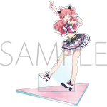 Airi Momoi Akr&uuml;&uuml;lstendi projekt Sekai V&auml;rviline Hatsune Miku VEEL VEEL Moa Moa Jump limiteeritud kaubad vol.1 Stage! feat. H&Uuml;PPA! white