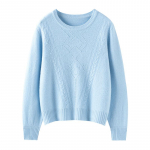 Naiste ka&scaron;miirist kampsun Qinghe ka&scaron;miir 30% ka&scaron;miir 70% vill S&uuml;gis-talvine ka&scaron;miir-pulover pehme ja soe XXL teemant