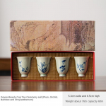 Kodu K&uuml;laline Peremees Tass Orhidee Bambus Kr&uuml;santeem Ilu Ploom Isiklik L&otilde;hn &Uuml;ks Teekann Hiina Keraamiline Teekomplekt K&ouml;&ouml;k S&ouml;&ouml;gituba Baar 60ml