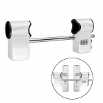 Kahe uksega paroollukk ripplukk kodu turvalisus 3-kohaline kombinatsioonlukk raskeveok kahe uksega paroollukk riistvara