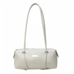 PU Boston naiste &otilde;lakott, pika k&auml;epidemega monokromaatiline kvaliteetne lihtne disaineri stiil mitmek&uuml;lgsed k&auml;ekotid, mood